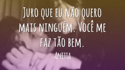 Não quero mais ninguém
