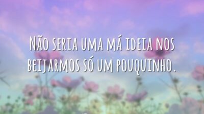 Não seria má ideia