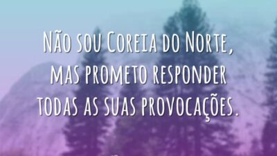 Não sou Coreia do Norte
