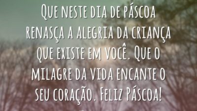 Neste dia de páscoa
