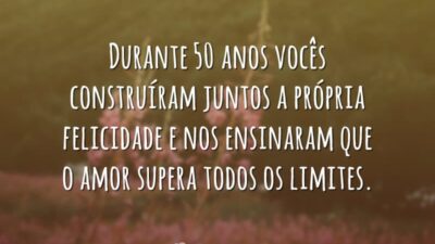 O amor supera limites