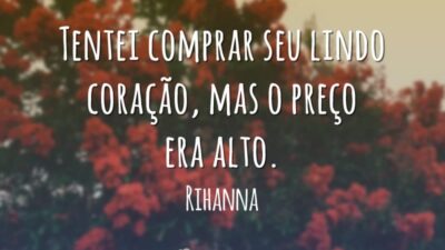 O preço era alto