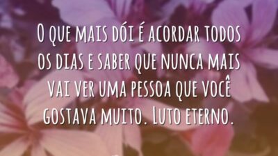 O que mais dói