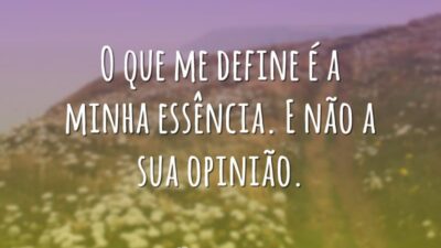 O que me define