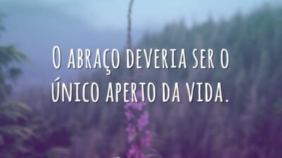 O único aperto da vida