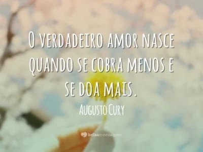 O verdadeiro amor