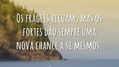 Os frágeis recuam