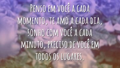 Penso em você