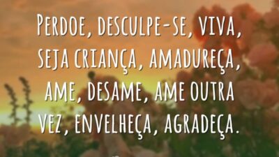 Perdoe, desculpe-se