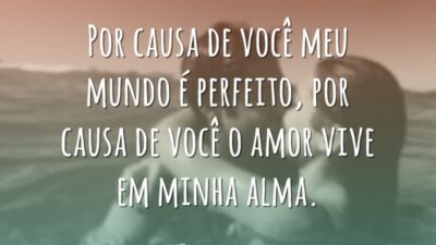 Por causa de você