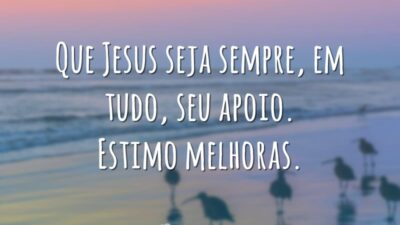 Que Jesus seja apoio