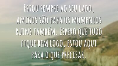 Que tudo fique bem