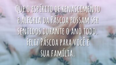 Renascimento e alegria