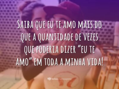 Saiba que te amo