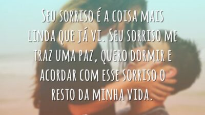 Sobre seu sorriso