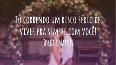 Tô correndo um risco