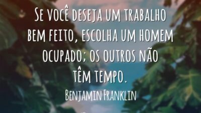 Trabalho bem feito