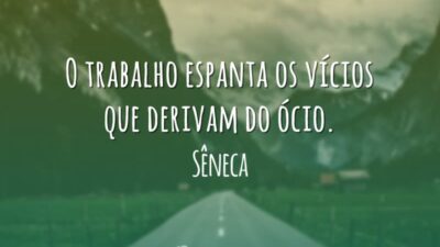 Trabalho espanta os vícios