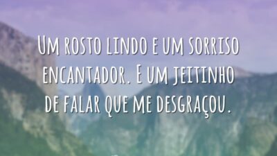 Um rosto lindo