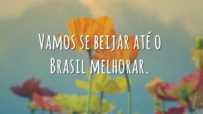 Vamos se beijar até