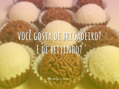 Você gosta de brigadeiro?