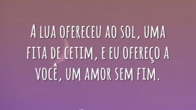 A lua ofereceu