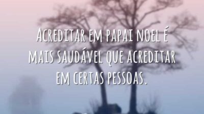Acreditar em papai noel