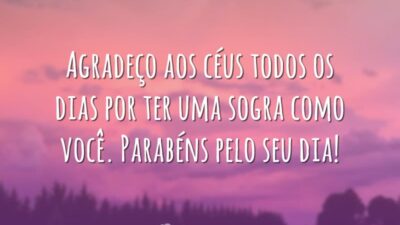 Agradeço aos céus