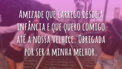 Amizade que carrego