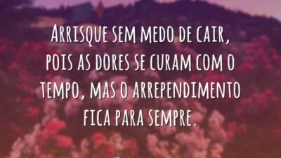 Arrisque sem medo de cair, pois as dores se curam com o&hellip;