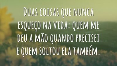 Coisas que nunca esqueço