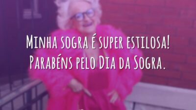 Ela é super estilosa