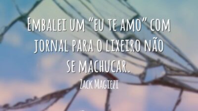Embalei com jornal