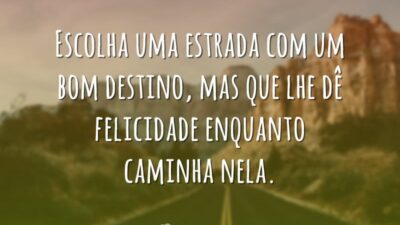 Escolha uma estrada