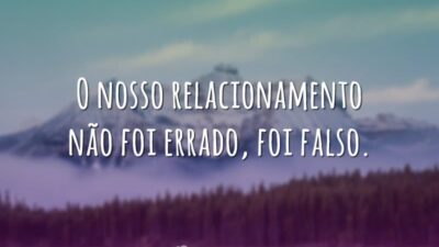 Foi falso