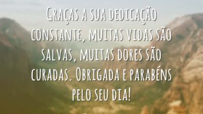 Graças a sua dedicação