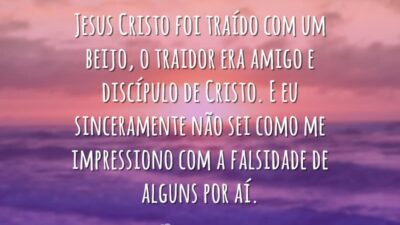 Jesus Cristo foi traído