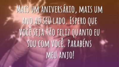Mais um ano com você