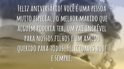 Marido e pai incrível