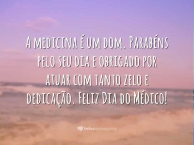 Medicina é dom