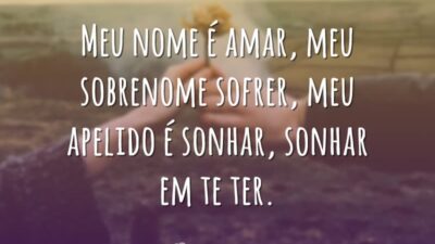 Meu nome é amar