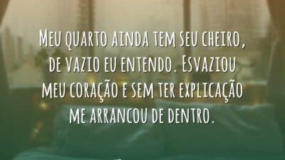 Meu quarto ainda tem