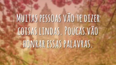 Muitas pessoas vão dizer