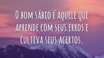 O bom sábio