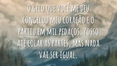 O gelo