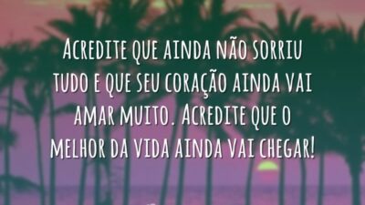 O melhor ainda vai chegar