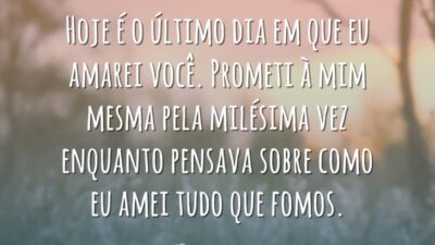 O último dia