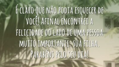 Parabéns sogra