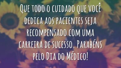 Que você seja recompensado