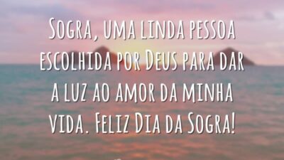 Sogra, uma linda pessoa